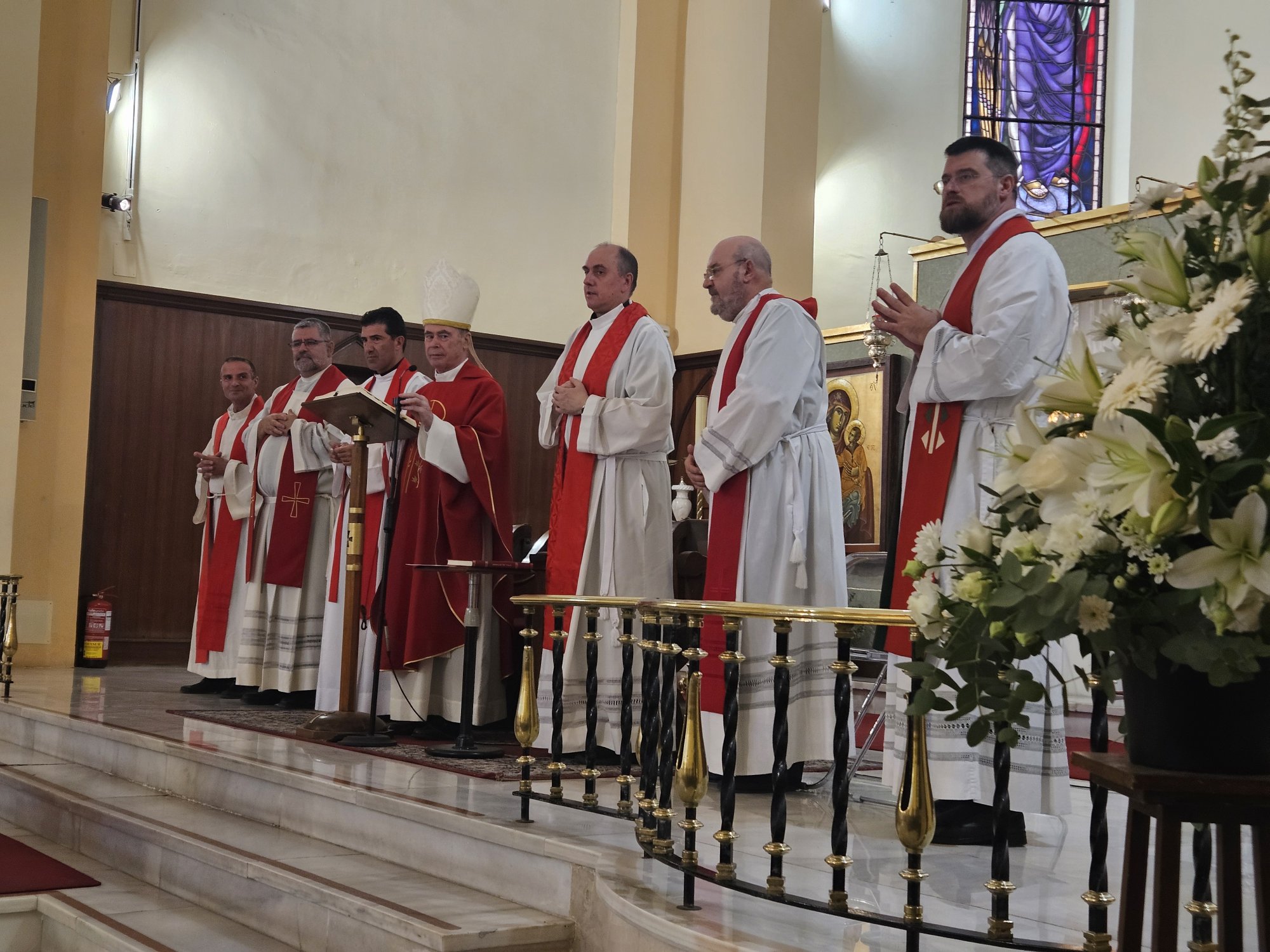 Matrimonio de Pedro Jiménez y de Eva de Oliva Martínez (Parroquia San Patricio-Málaga)