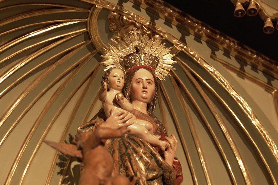 La Virgen que acompañó a los Reyes Católicos en su entrada en Málaga