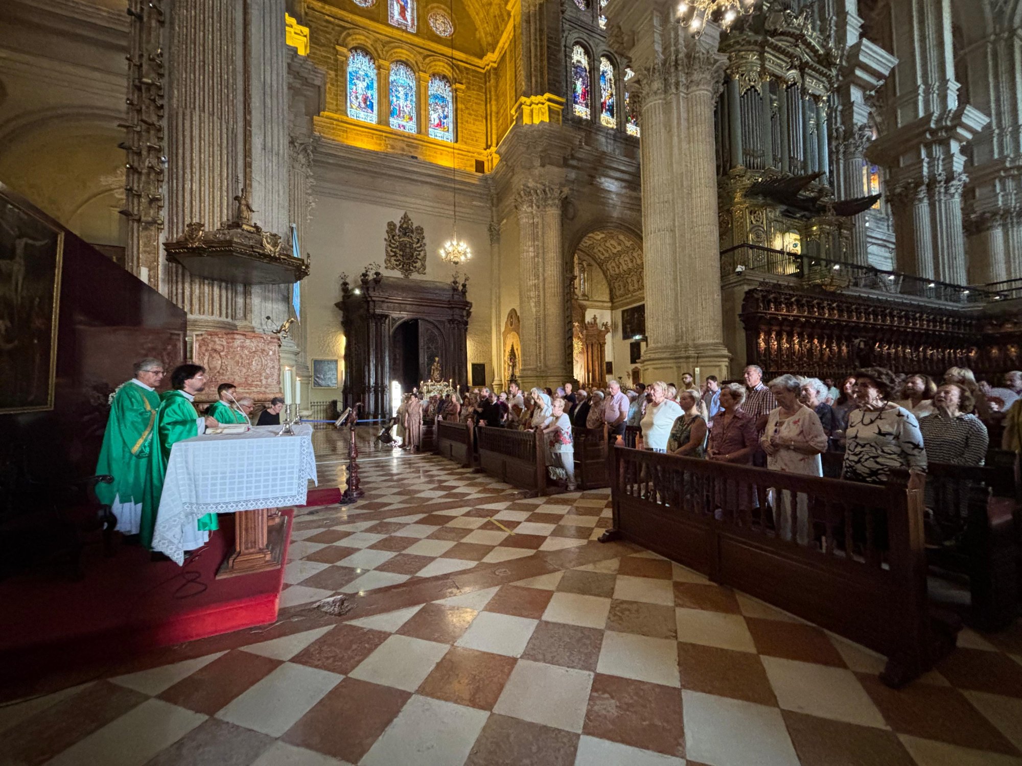 Traslado de la Virgen de la Victoria desde su Santuario a la Catedral el domingo 23 de agosto