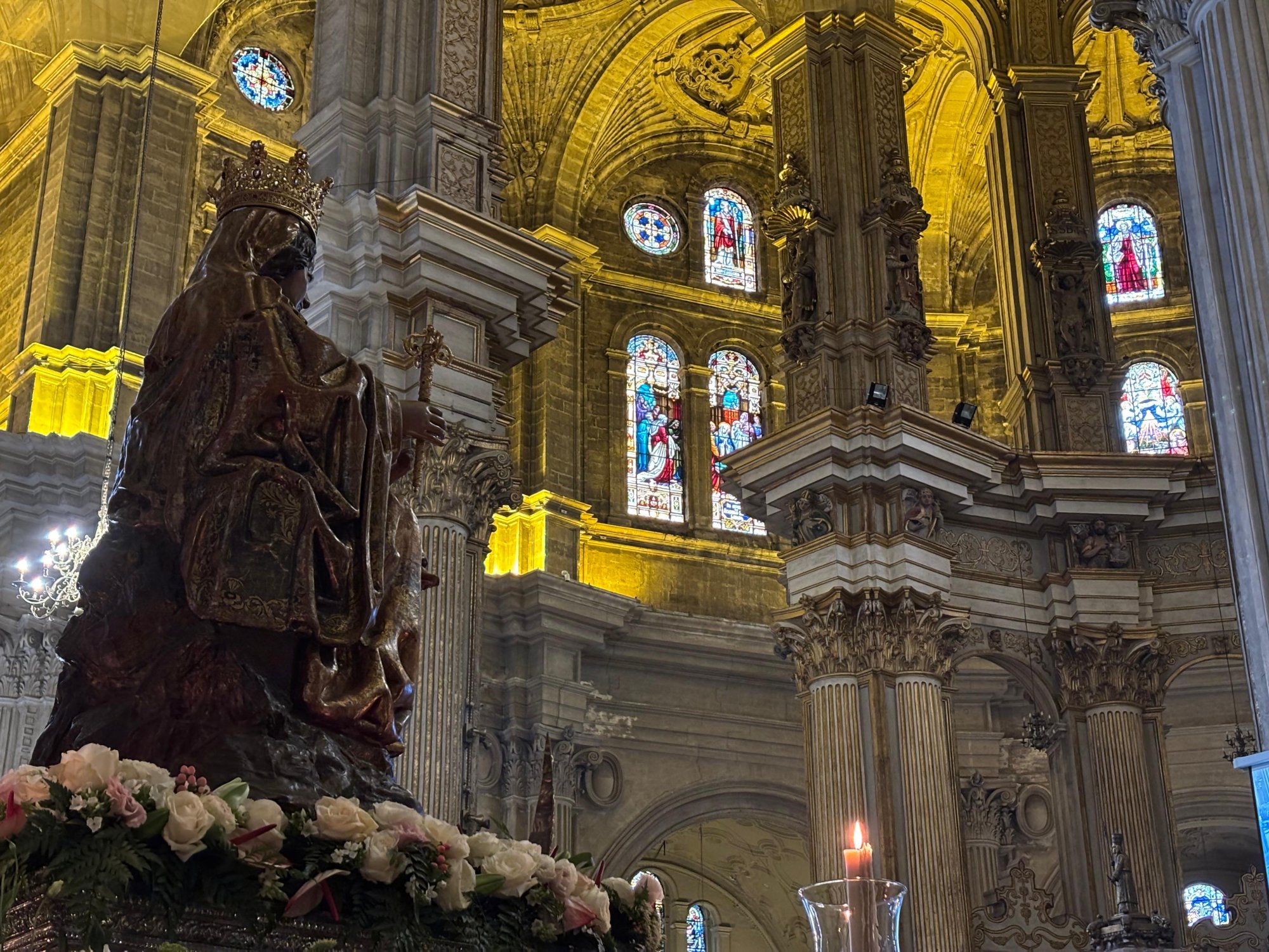 Traslado de la Virgen de la Victoria desde su Santuario a la Catedral el domingo 23 de agosto