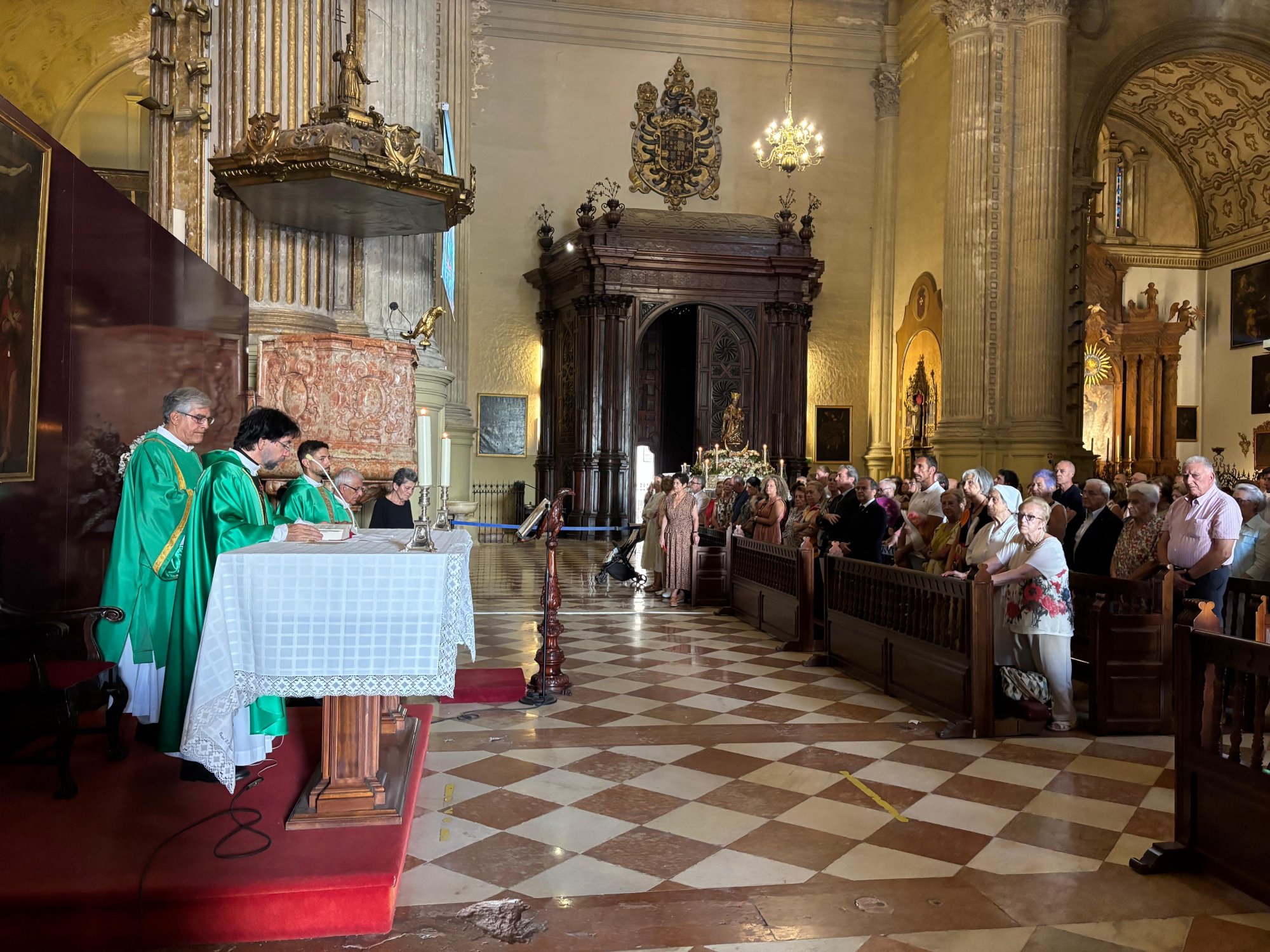 Traslado de la Virgen de la Victoria desde su Santuario a la Catedral el domingo 23 de agosto