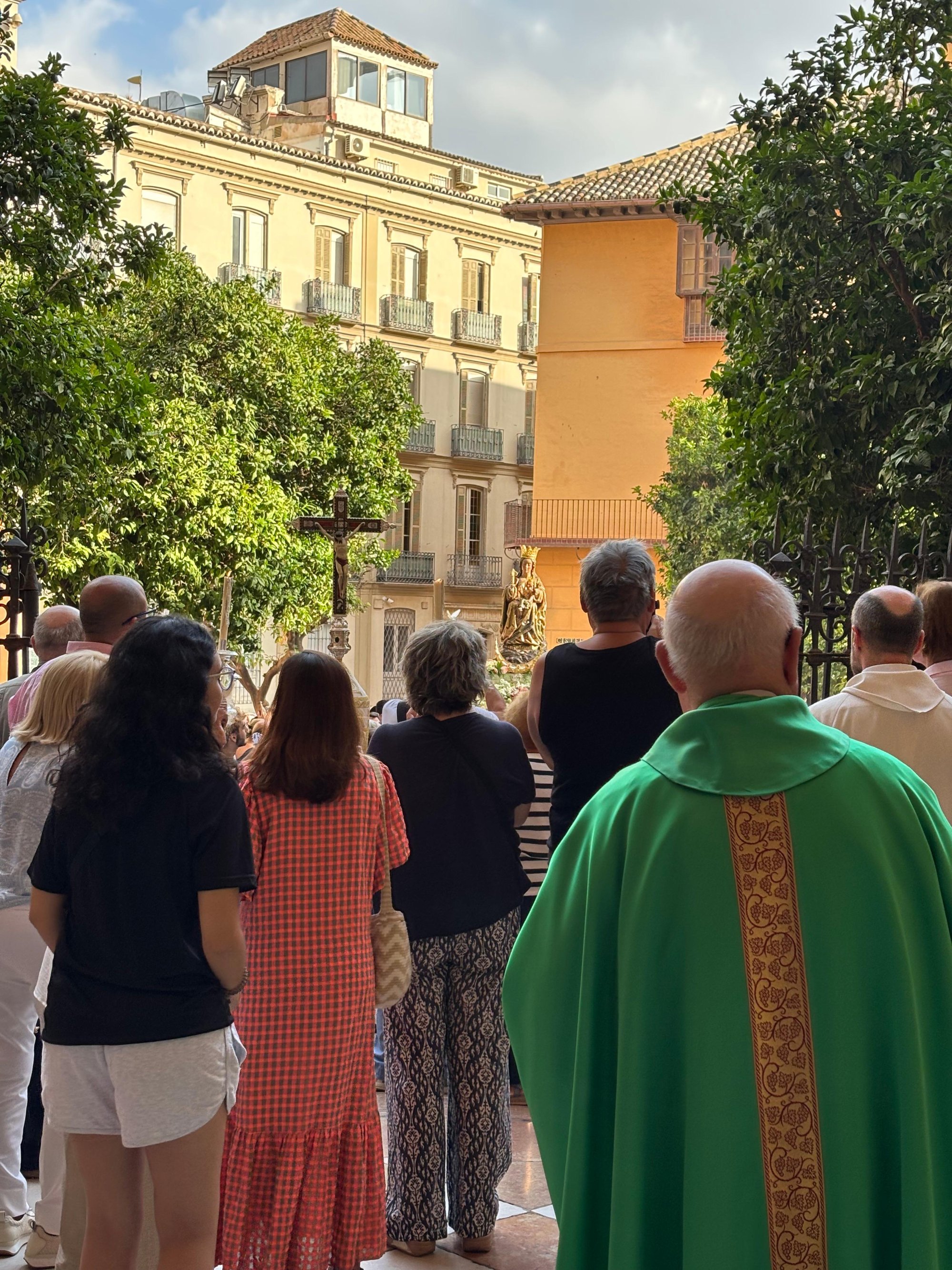 Traslado de la Virgen de la Victoria desde su Santuario a la Catedral el domingo 23 de agosto