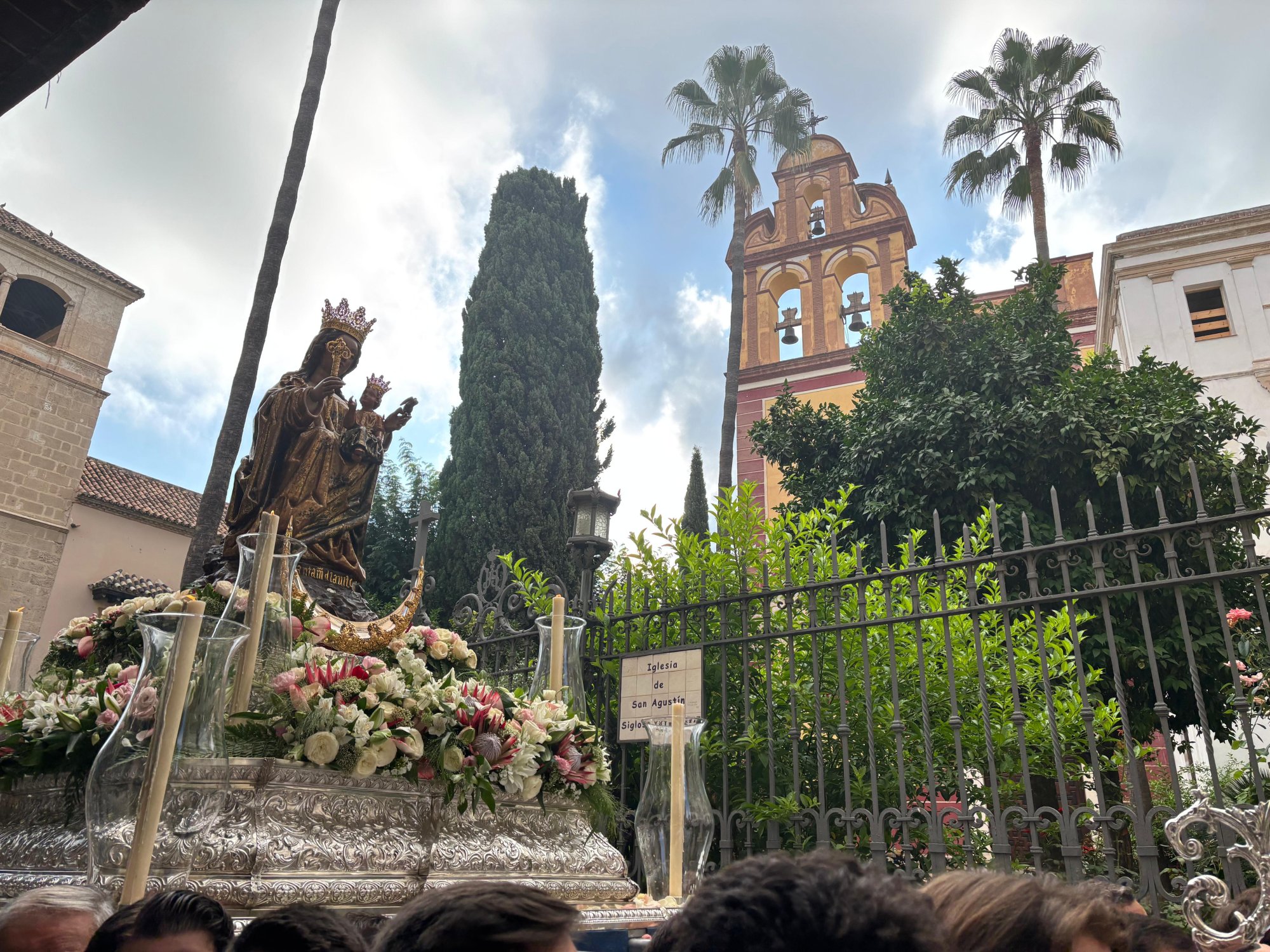 Traslado de la Virgen de la Victoria desde su Santuario a la Catedral el domingo 23 de agosto