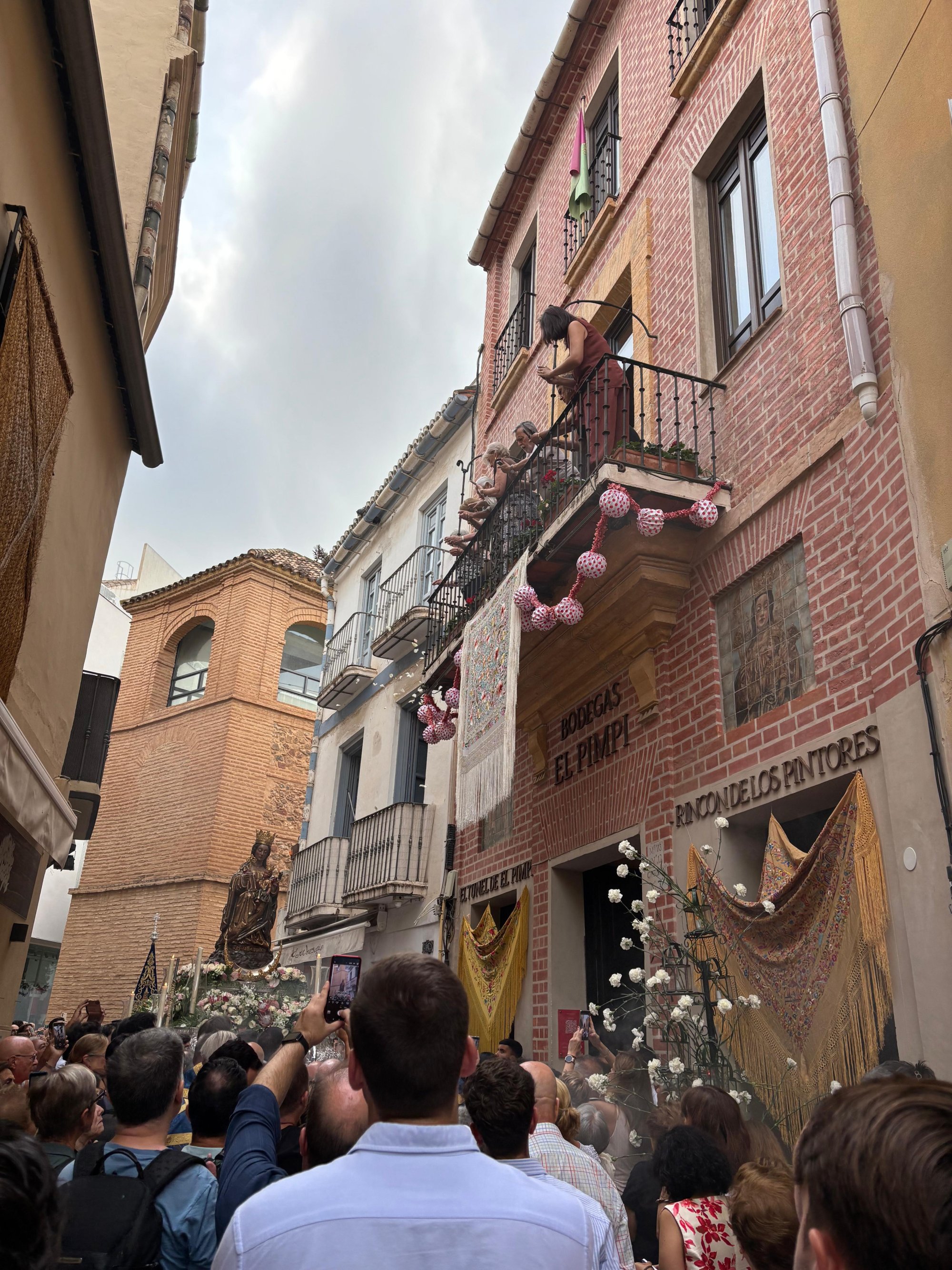 Traslado de la Virgen de la Victoria desde su Santuario a la Catedral el domingo 23 de agosto