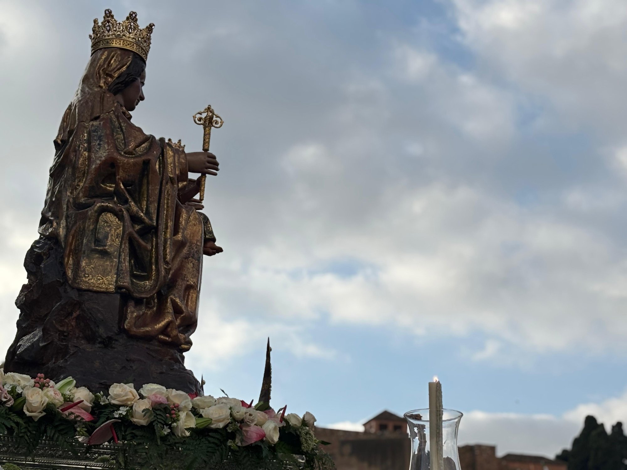 Traslado de la Virgen de la Victoria desde su Santuario a la Catedral el domingo 23 de agosto