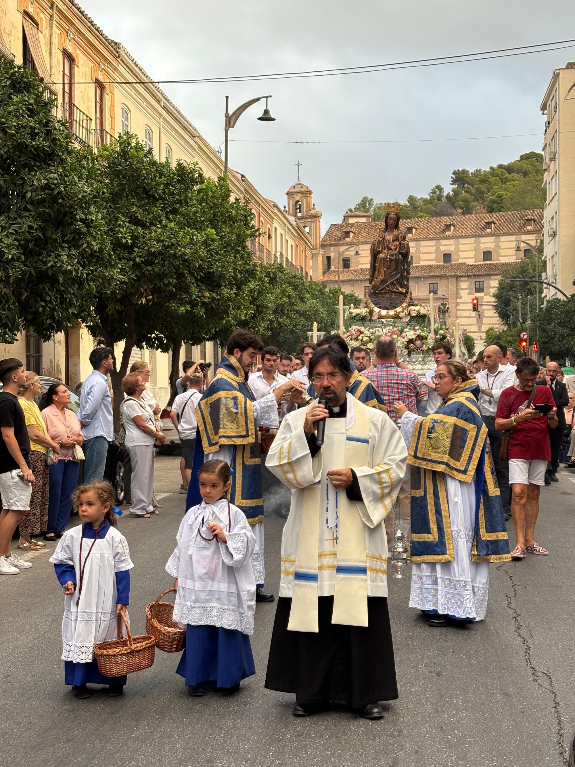 Traslado de la Virgen de la Victoria desde su Santuario a la Catedral el domingo 23 de agosto