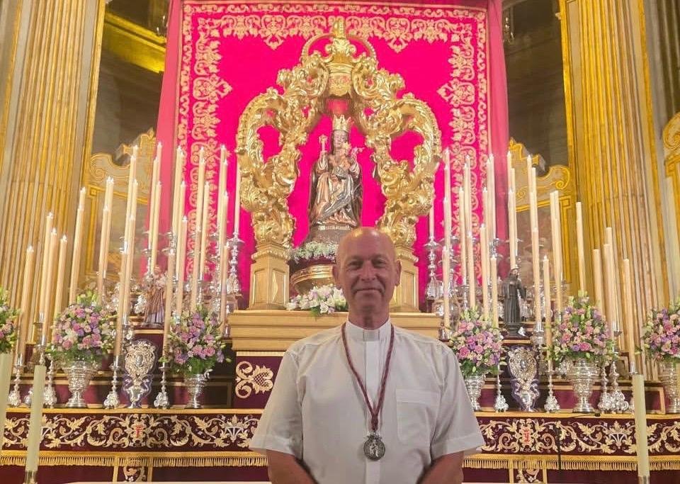 El sacerdote Gonzalo Martín, predicador de la Novena a la Patrona, en el podcast Victoria Gloria a Ti