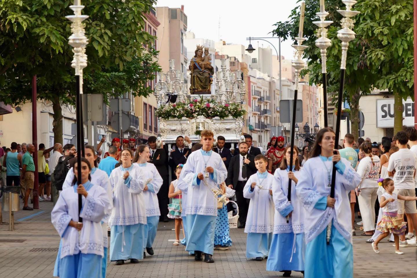 Melilla celebra a su patrona, la Virgen de la Victoria