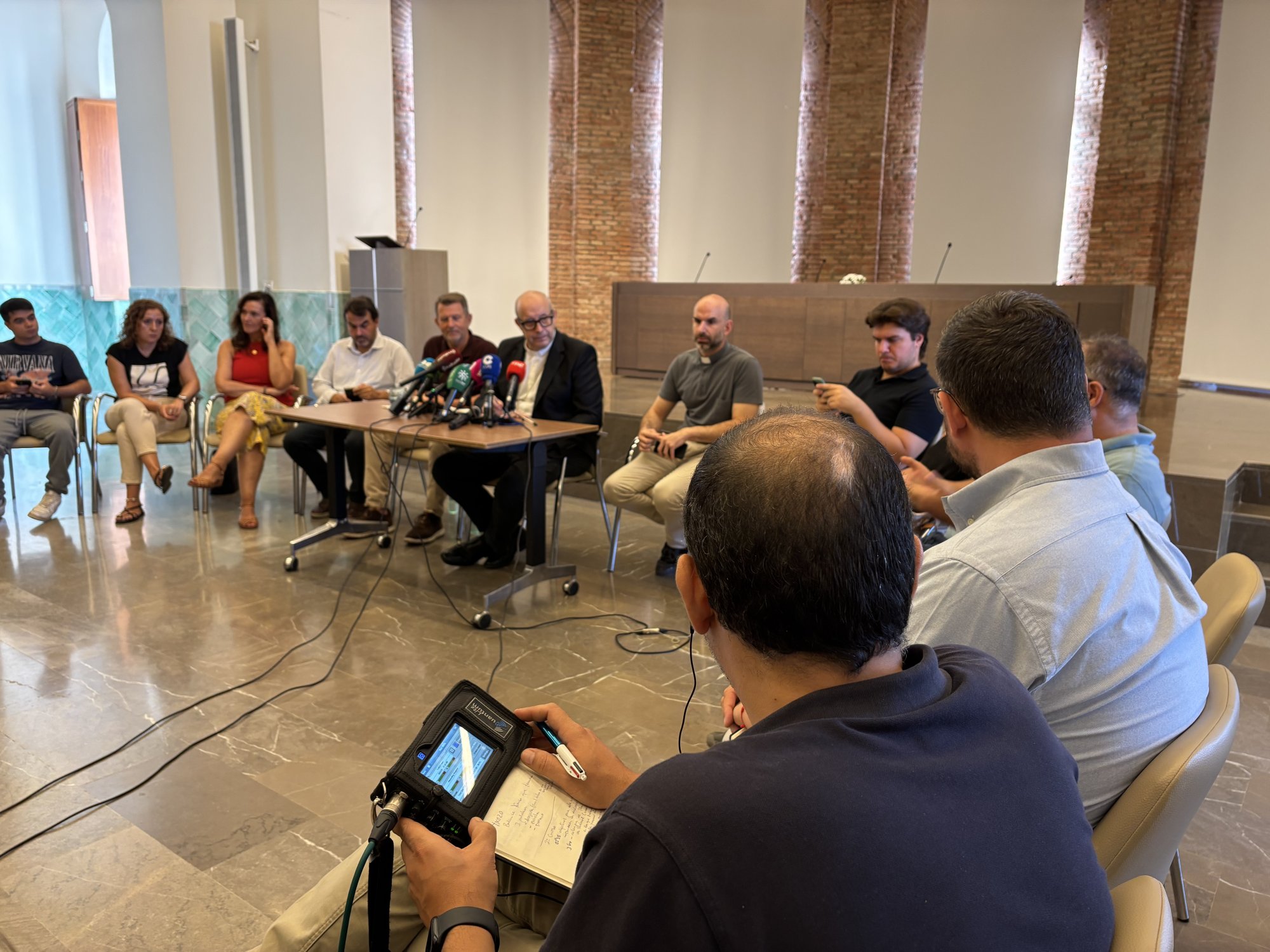Desayuno informativo con el Obispo con motivo de su primer aniversario en Málaga