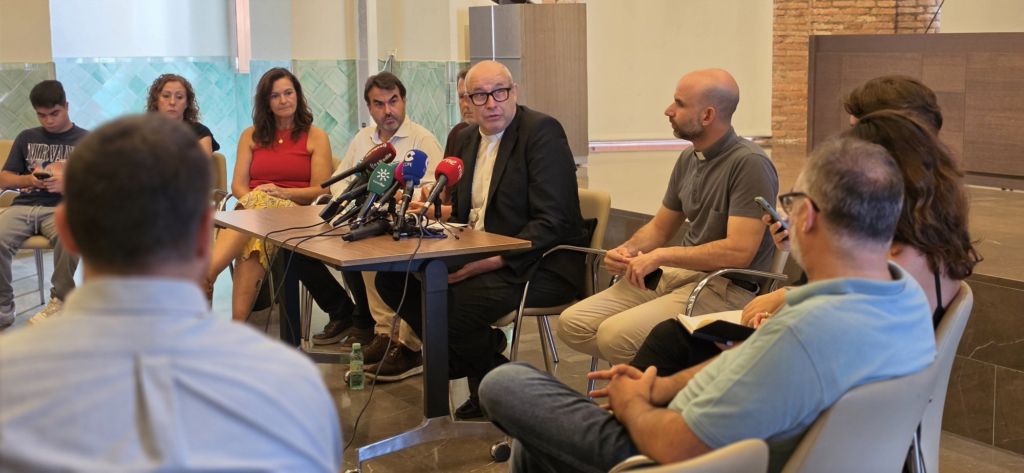 Desayuno informativo con el Obispo con motivo de su primer aniversario en Málaga
