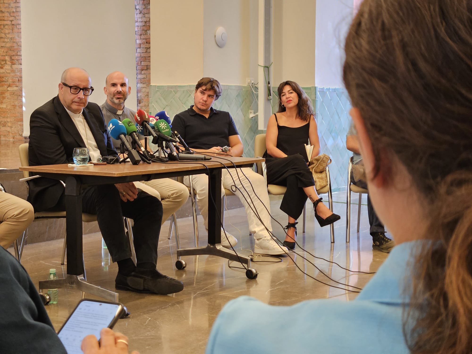 Desayuno informativo con el Obispo con motivo de su primer aniversario en Málaga