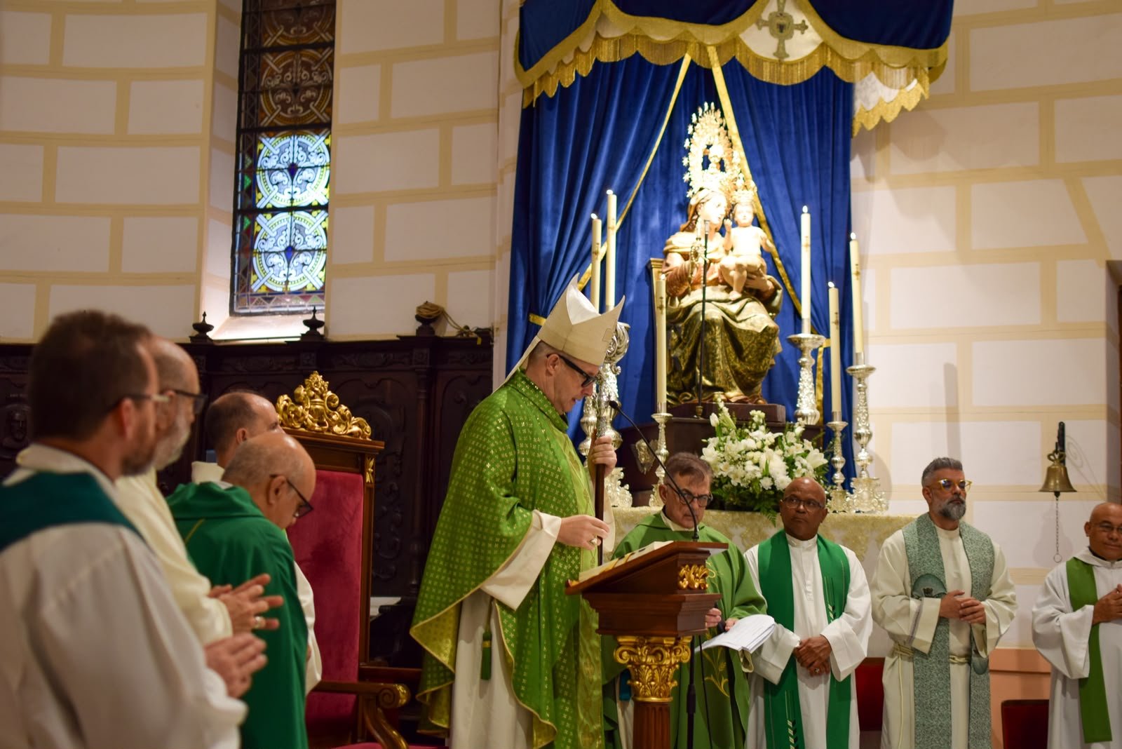 El Obispo acompaña, en Melilla, el inicio del servicio pastoral del nuevo vicario y los nuevos párrocos