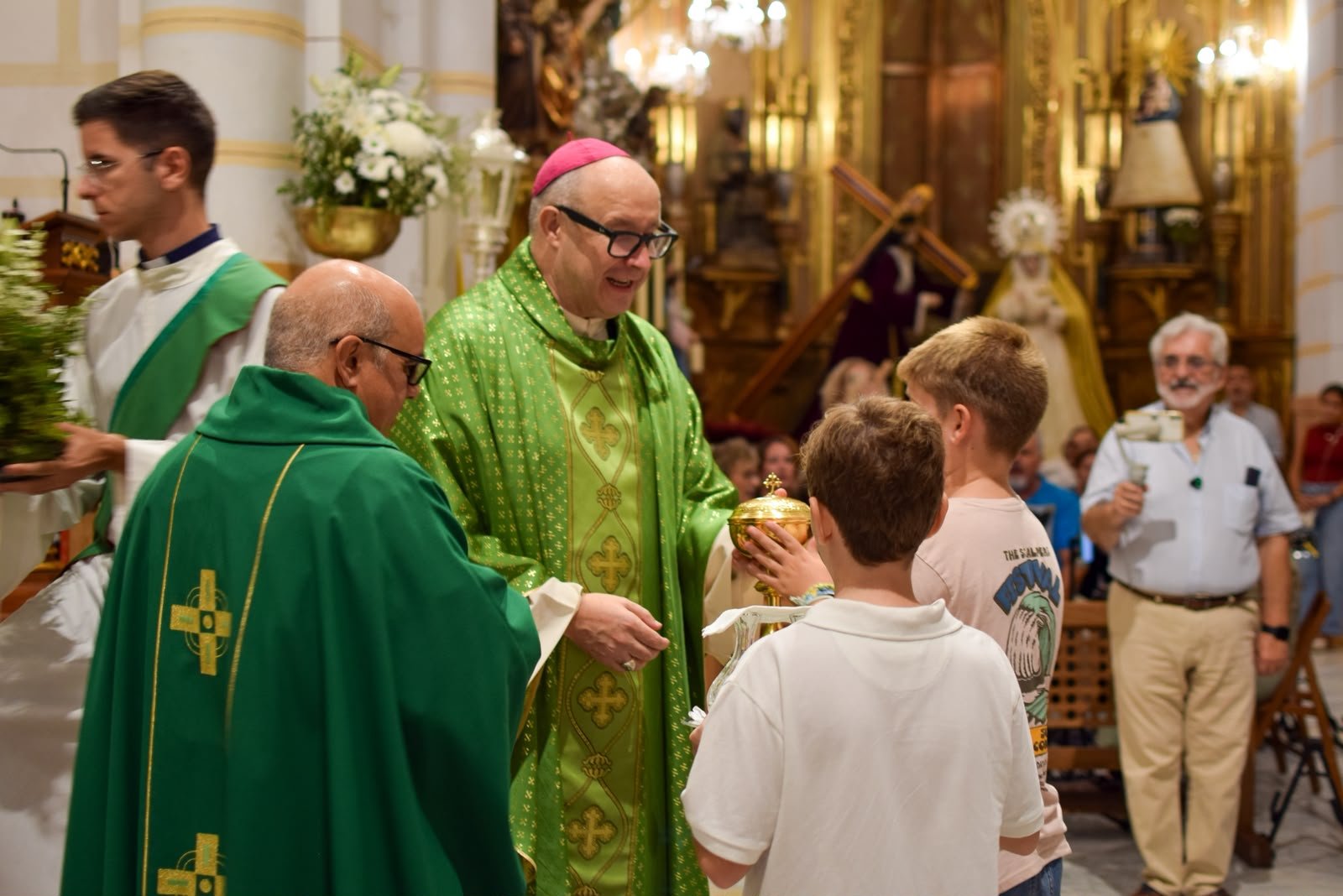 Toma de posesión de José L. Pastor en el Sagrado Corazón de Melilla