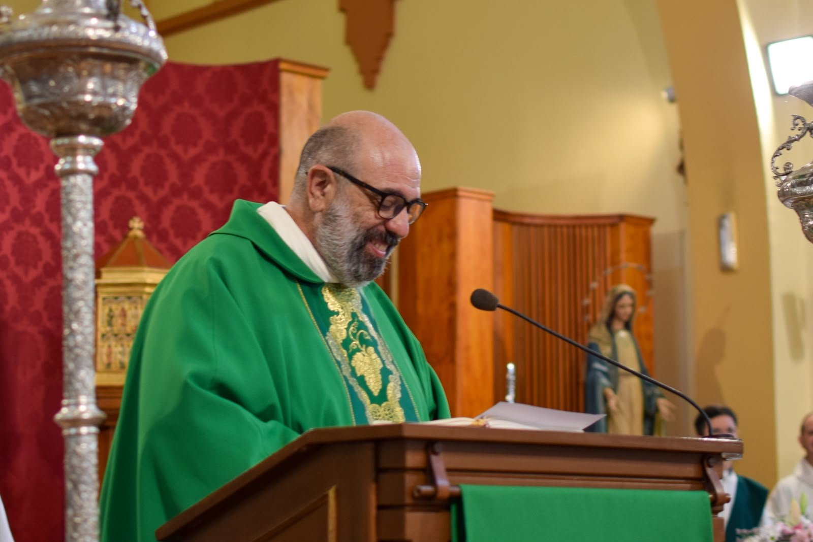 Toma de posesión de Antonio J. Sosa en Santa María Micaela