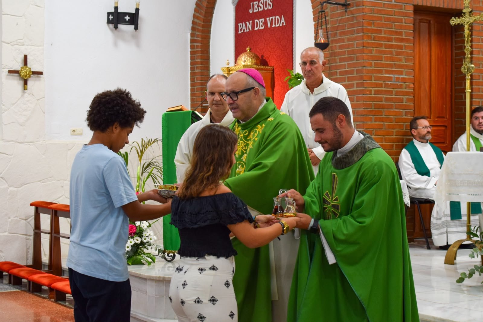 Toma de posesión de Daniel Gutiérrez de la parroquia de San Agustín