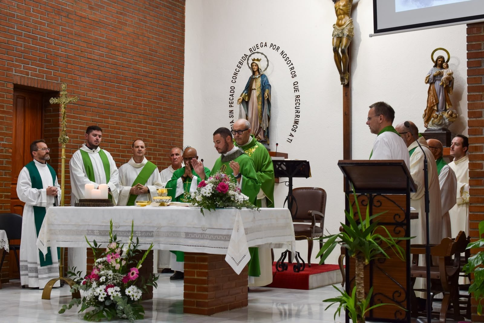 Toma de posesión de Daniel Gutiérrez de la parroquia de San Agustín