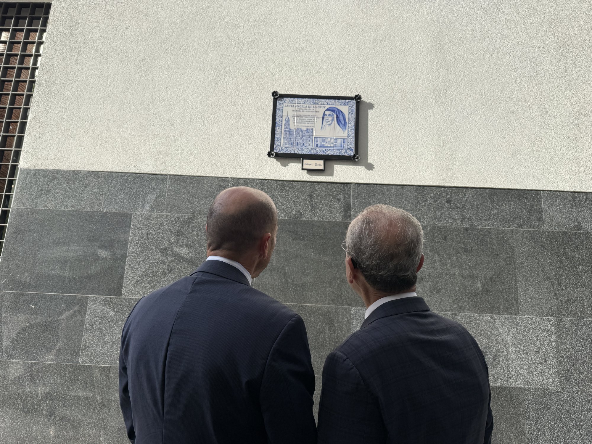 Se inaugura la calle dedicada a santa Ángela de la Cruz
