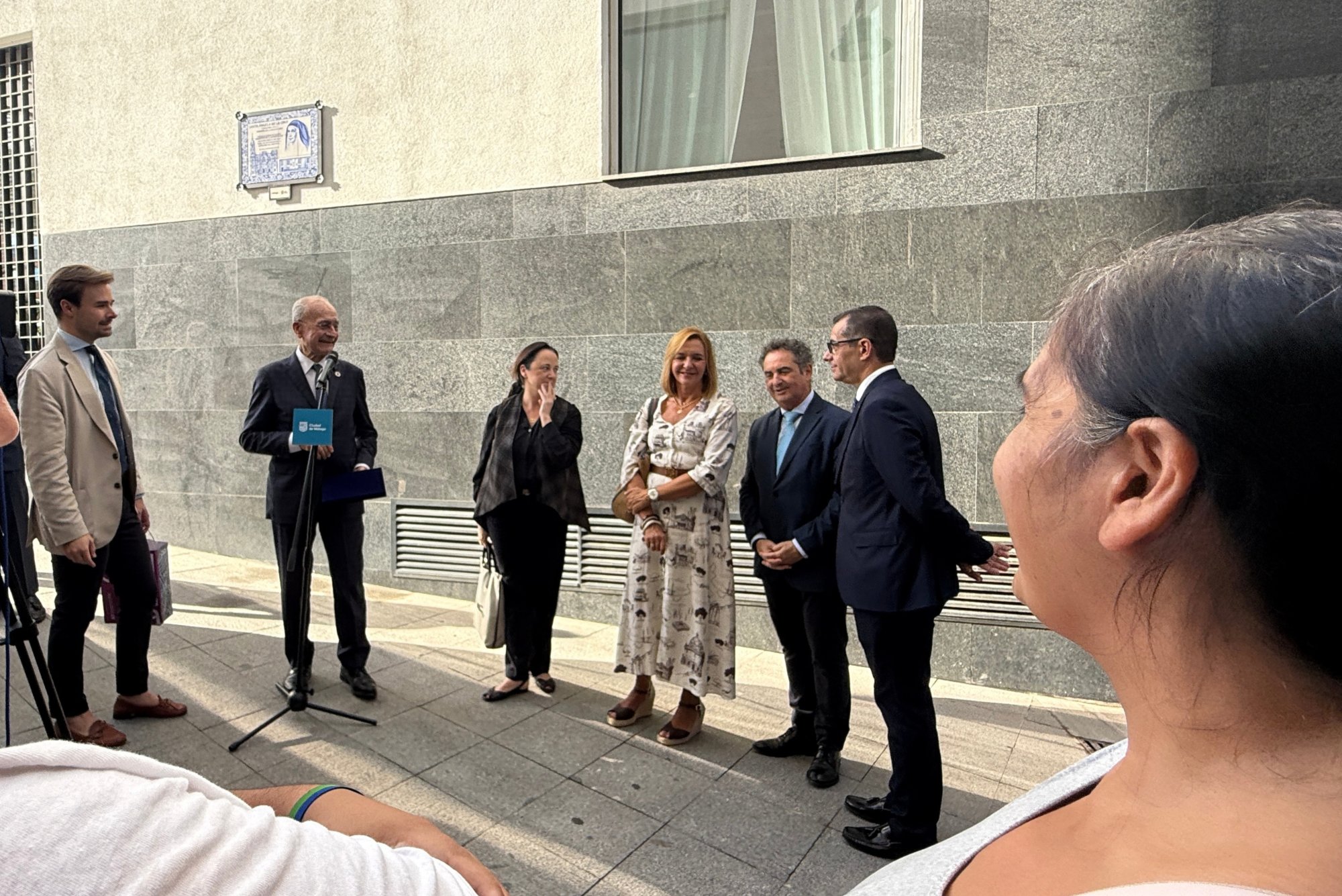 Se inaugura la calle dedicada a santa Ángela de la Cruz