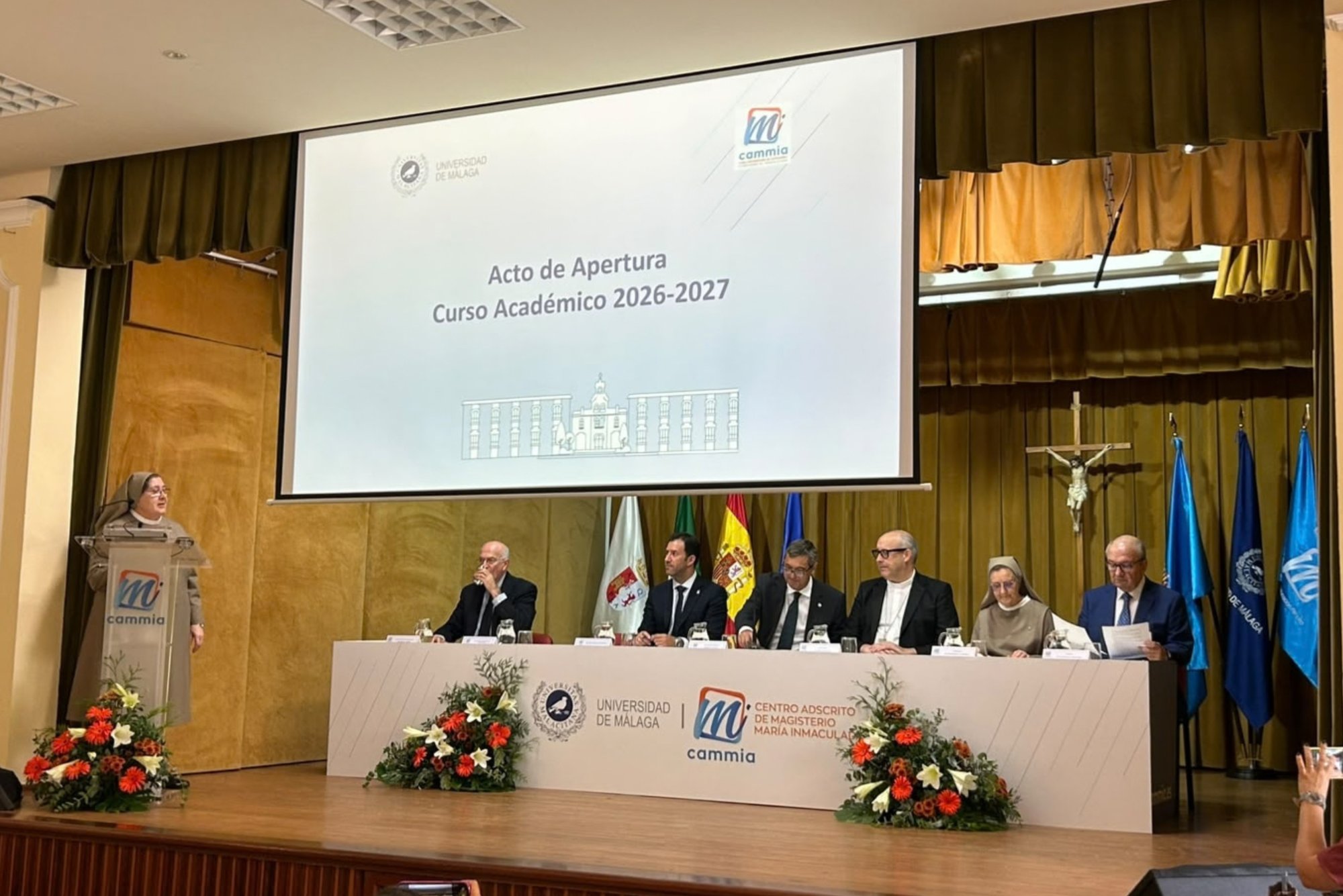 El Centro de Magisterio María Inmaculada de Antequera abre el curso
