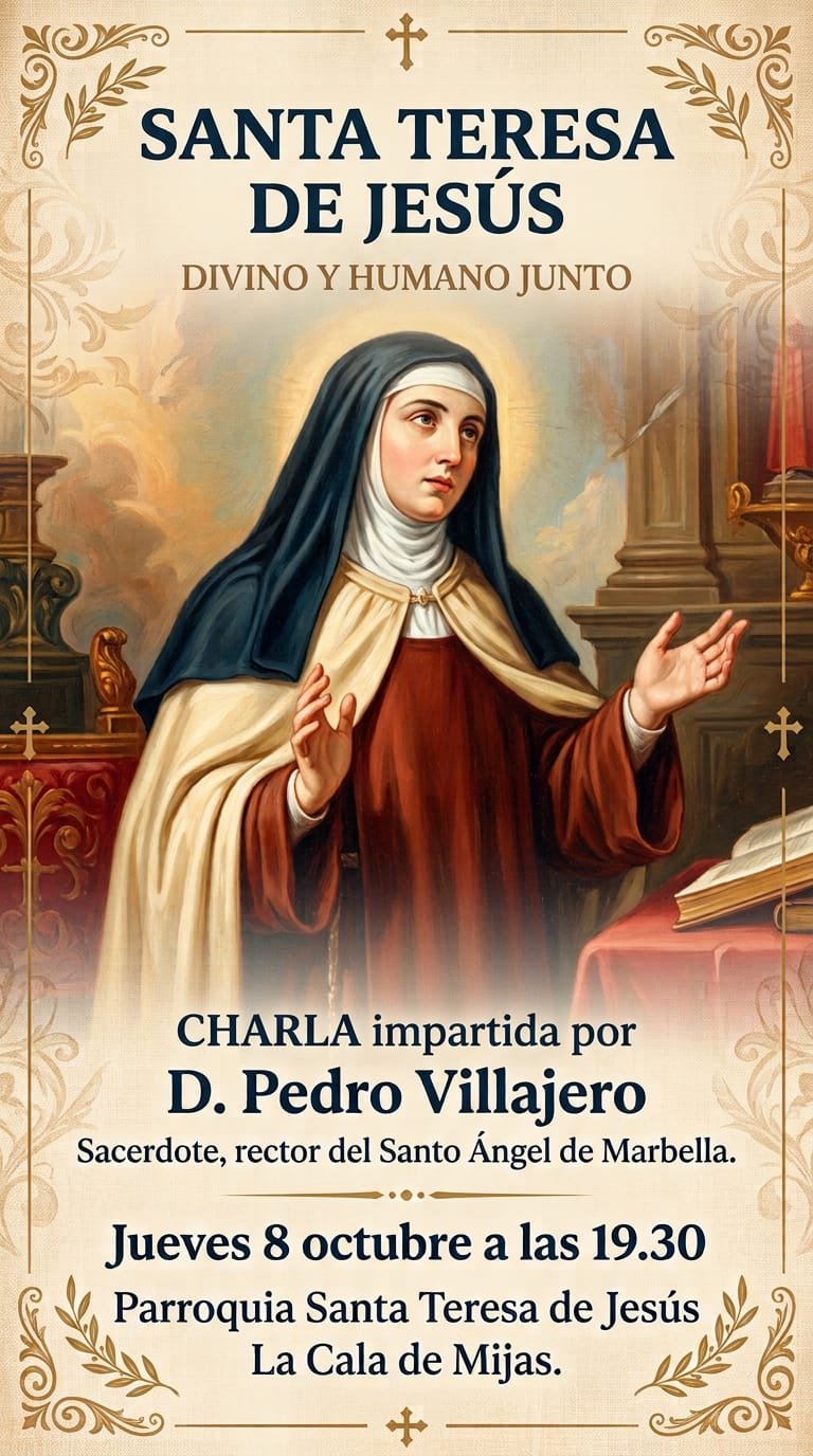 Las dos parroquias de la diócesis dedicadas a santa Teresa de Jesús profundizan en su figura