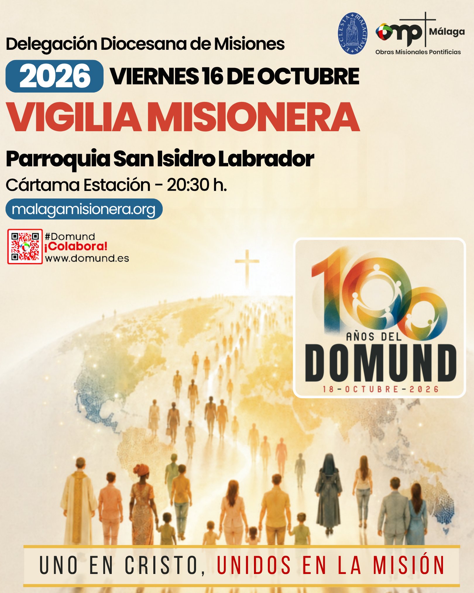 Vigilias Misioneras con motivo del DOMUND