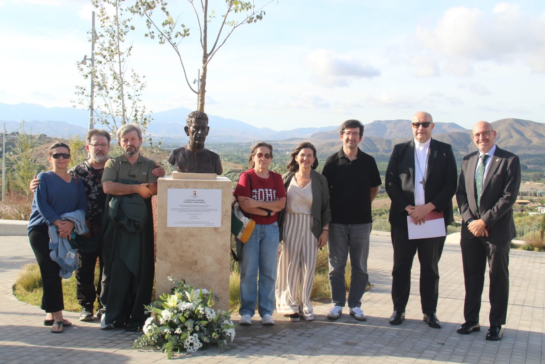 Cártama inaugura un parque urbano sostenible dedicado al sacerdote D. Jesús Pascual