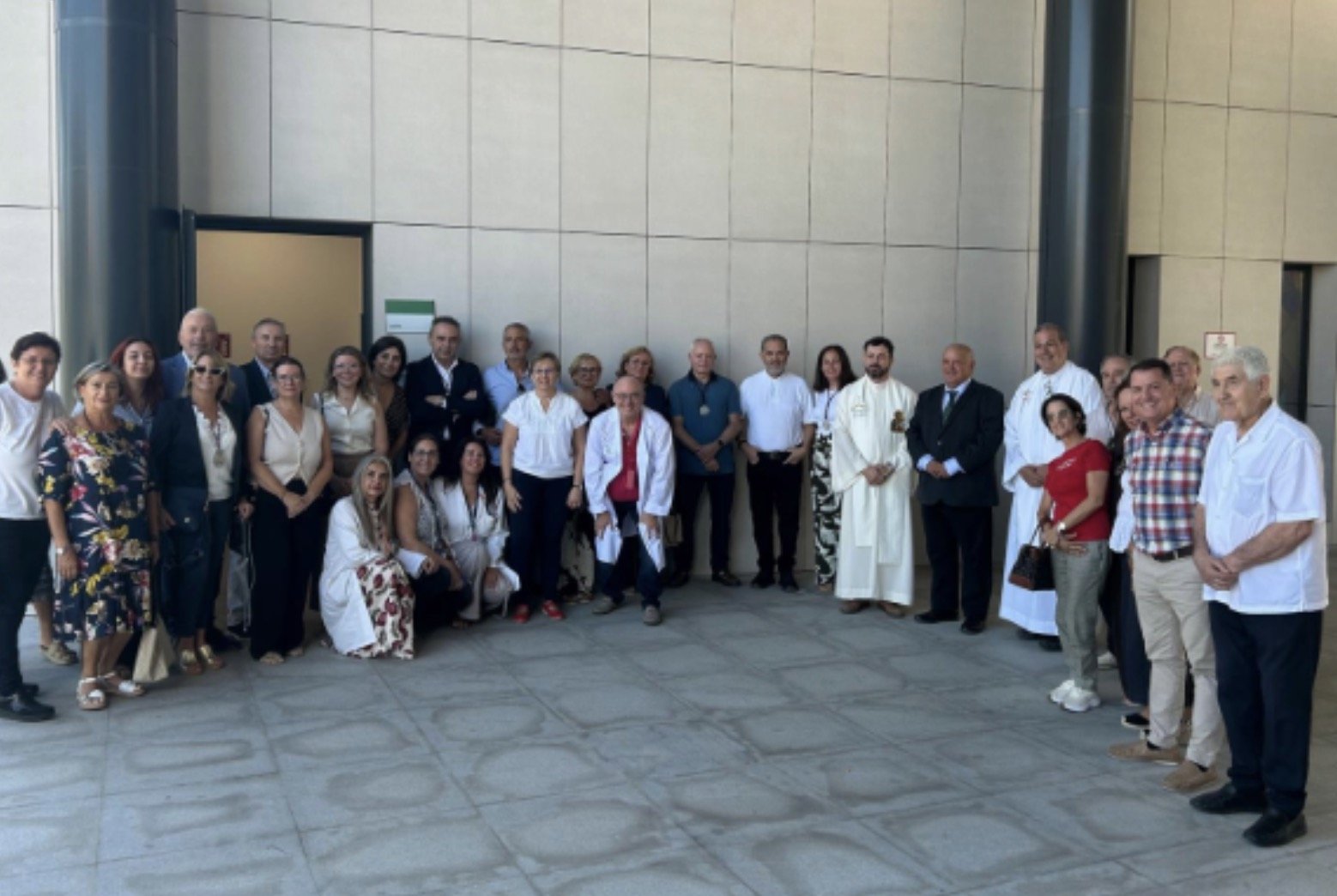 Bendición de la nueva capilla del Hospital Comarcal de la Axarquía