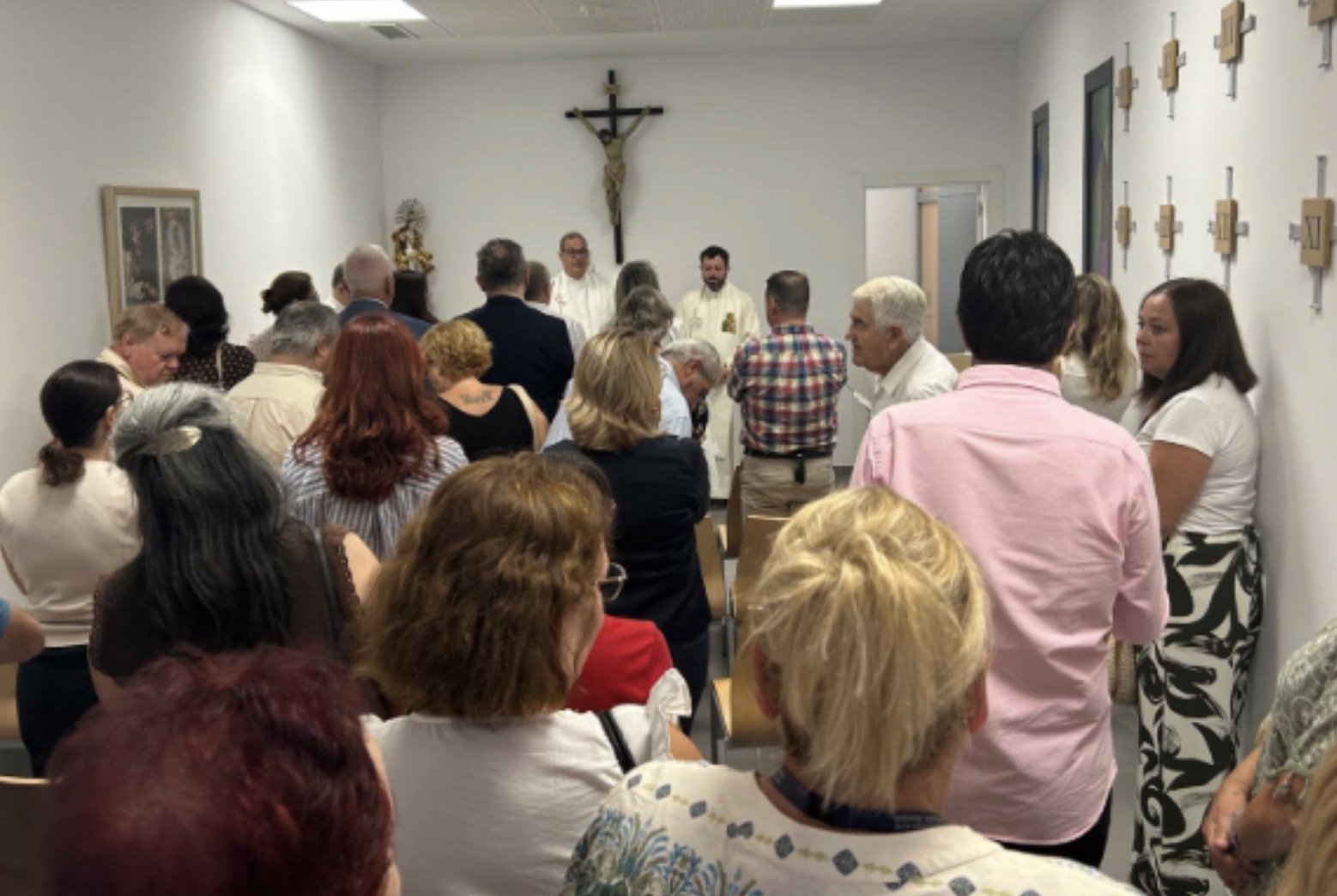 Bendición de la nueva capilla del Hospital Comarcal de la Axarquía