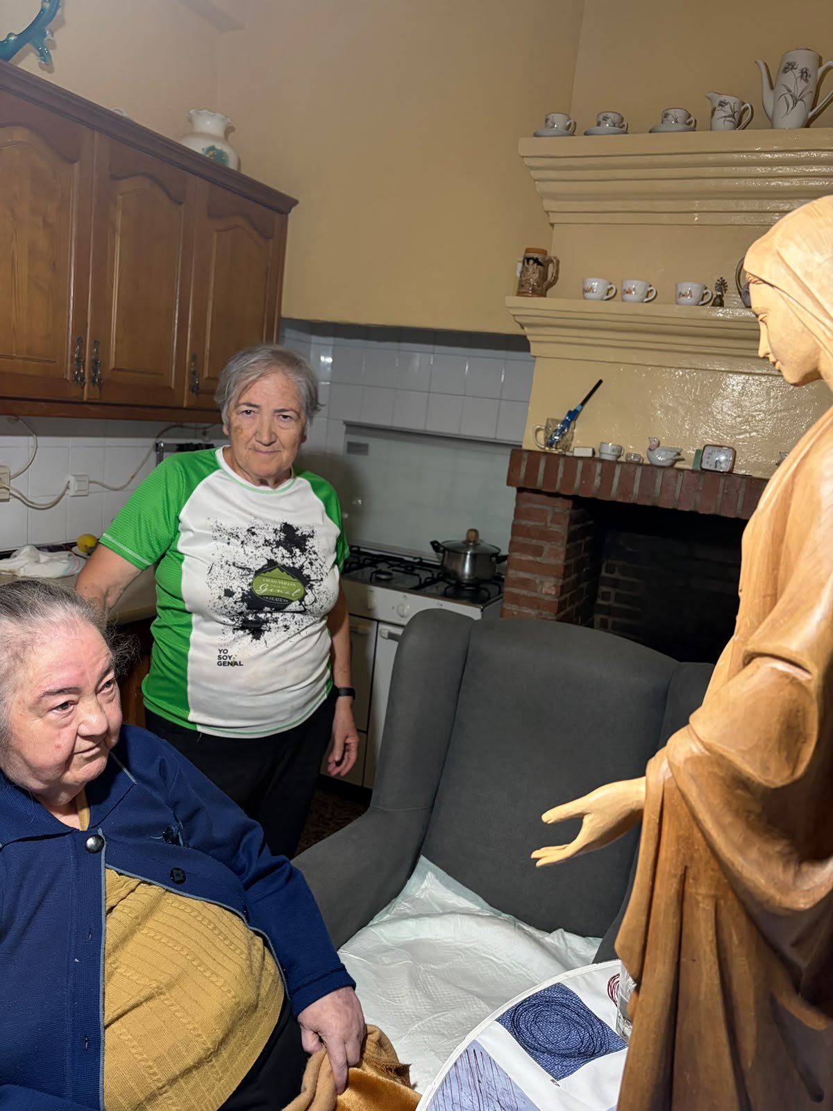 IGUALEJA Y PUJERRA. La Virgen Peregrina visita a los enfermos