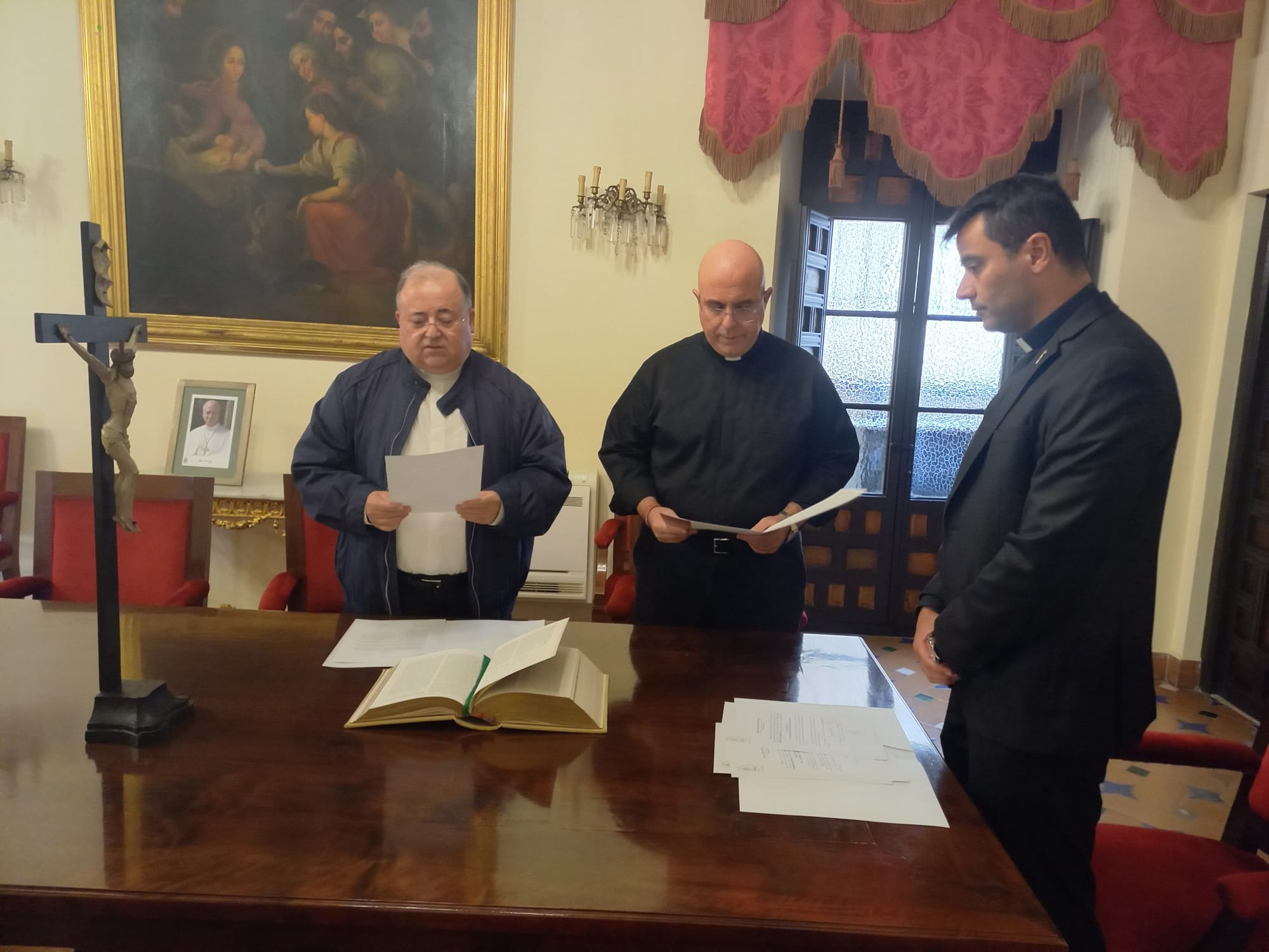 Profesión de fe y juramento del nuevo juez diocesano y del defensor del vínculo