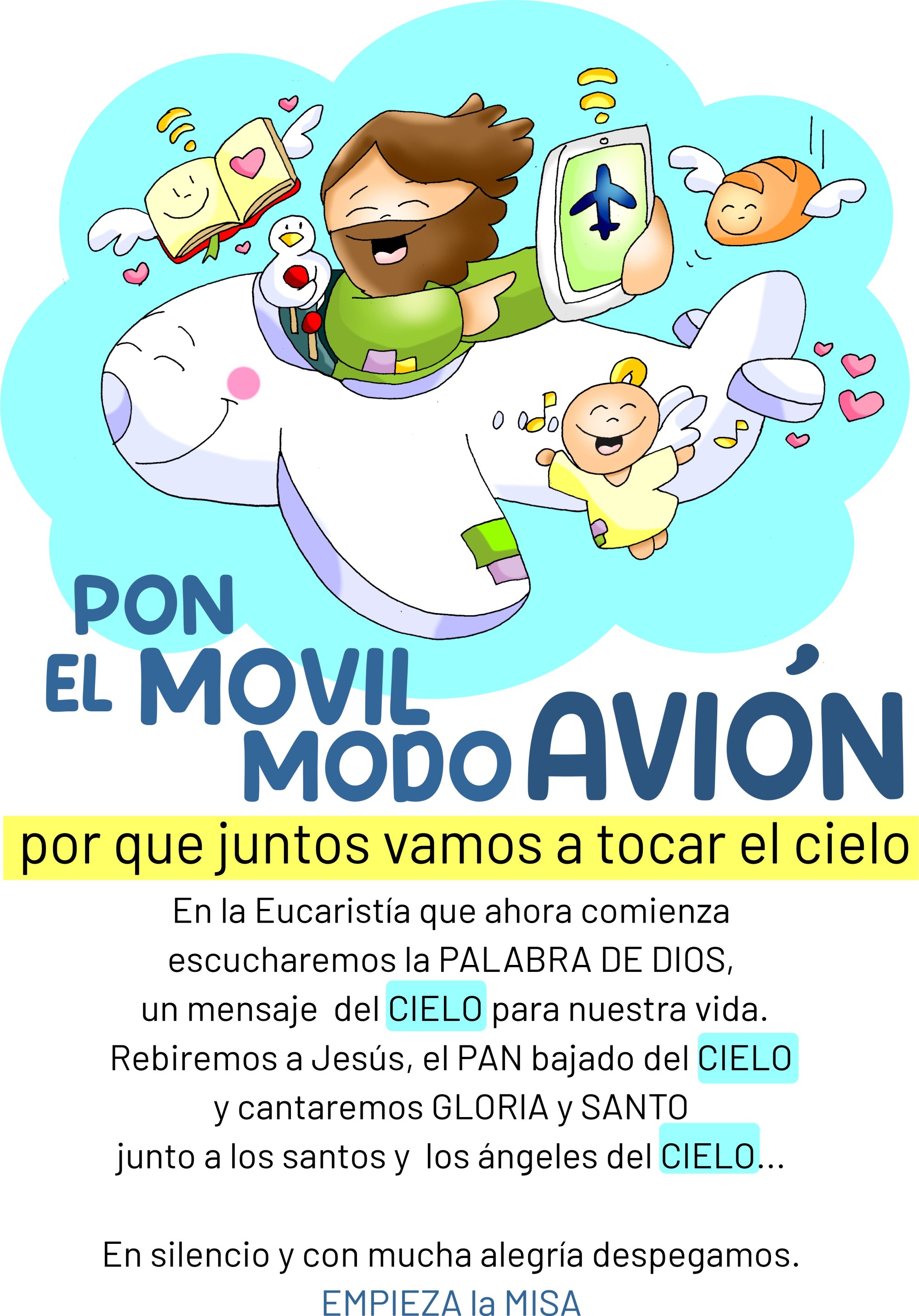 Fano invita a vivir la Eucaristía con el móvil "en modo avión"