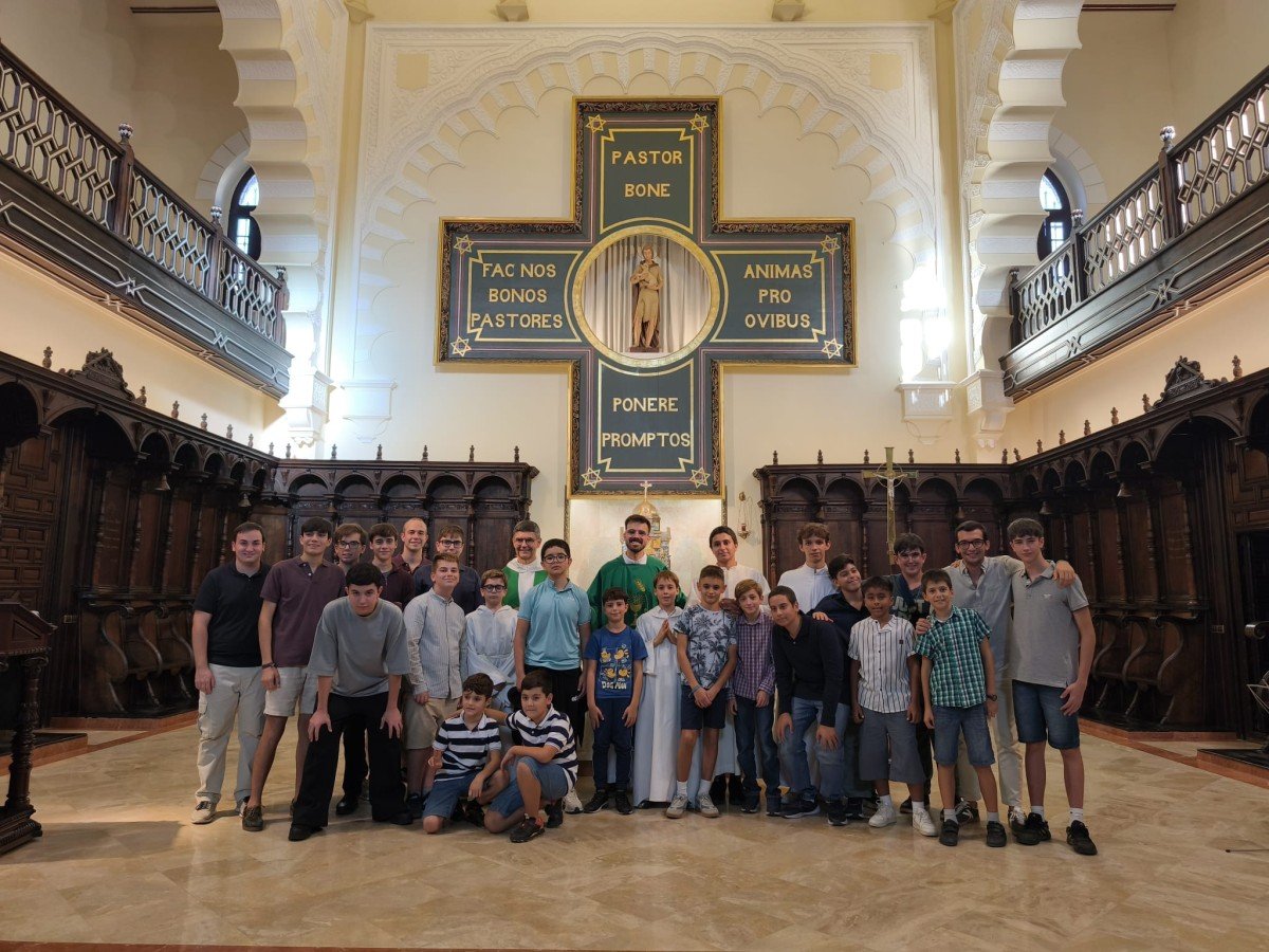 Abrahán guió el primer encuentro del Seminario Menor