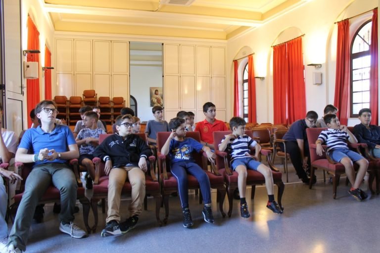Abrahán guió el primer encuentro del Seminario Menor