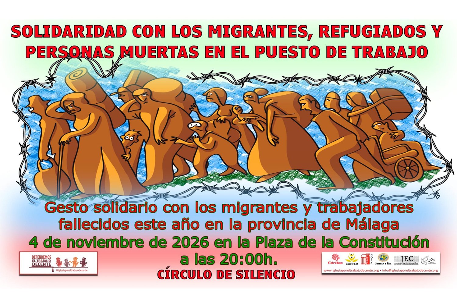ITD y Migraciones se unen en el Círculo del Silencio