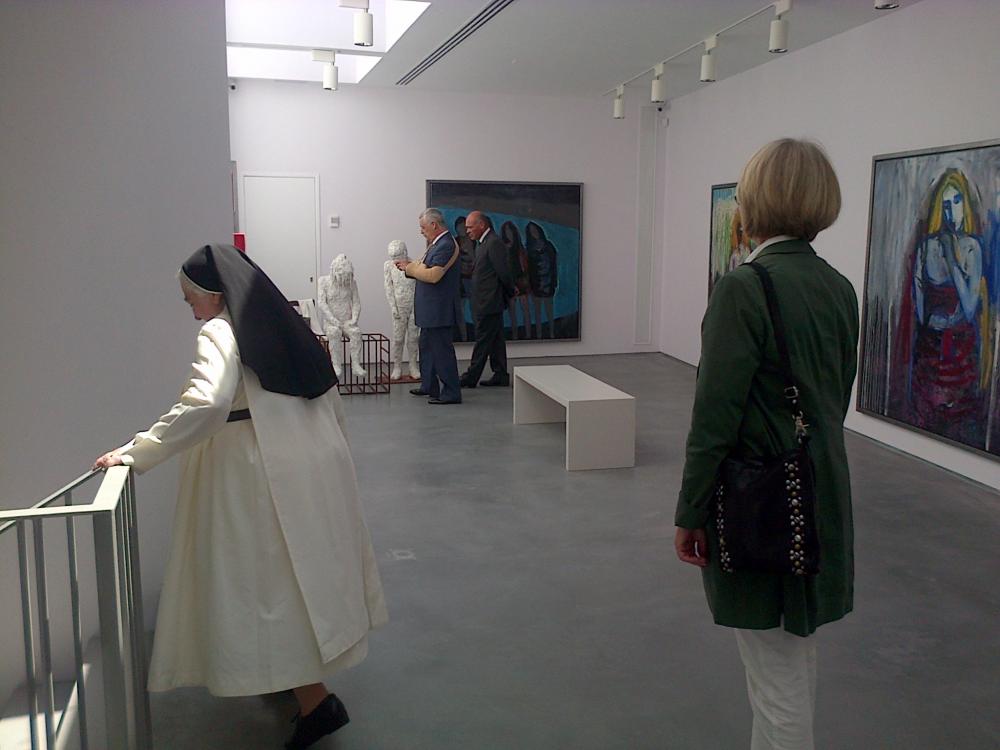 Museo expresionista en el monasterio mercedario