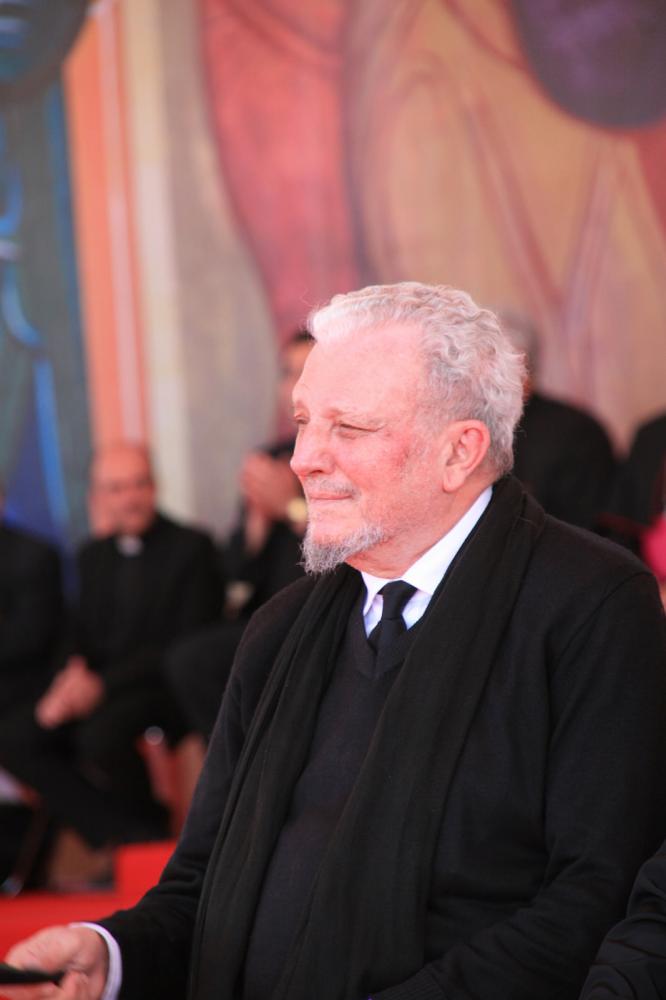 Kiko Argüello, durante el encuentro de Alcalá de los Gazules