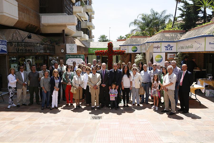Cruz de Mayo en Paseo de Sancha