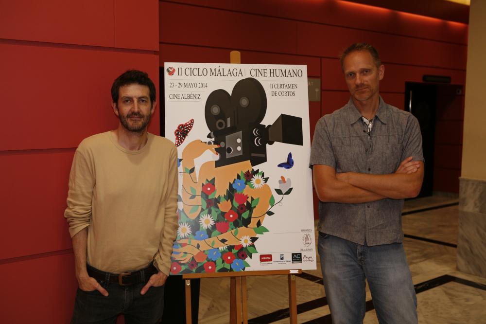 El director Salvador Guerra y el actor Petter Brox, de \"España is Different\"