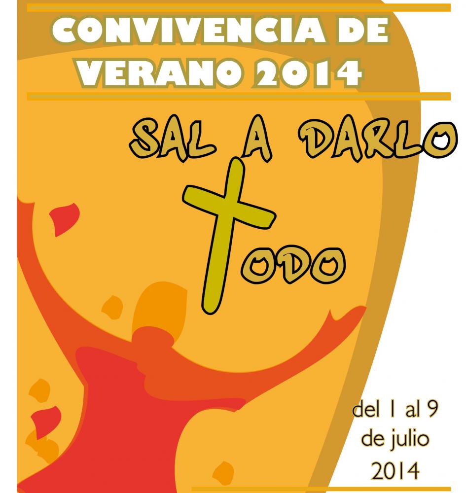 Detalle del cartel que anuncia el próximo encuentro de verano