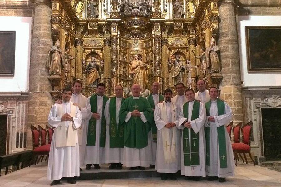 Sacerdotes malagueños en Cádiz