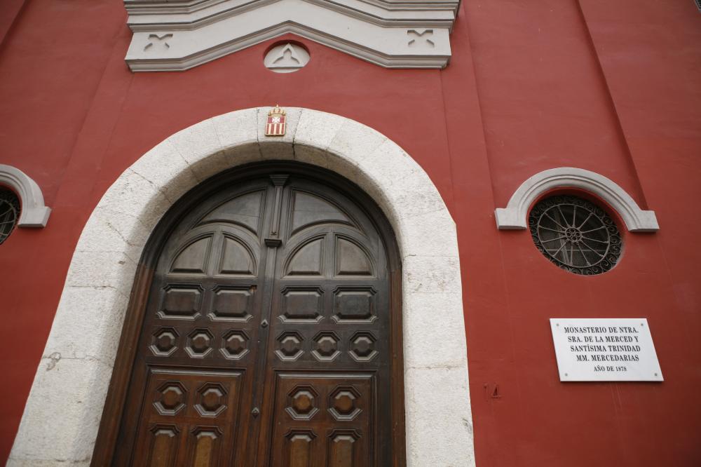 Fachada de la Iglesia del monasterio