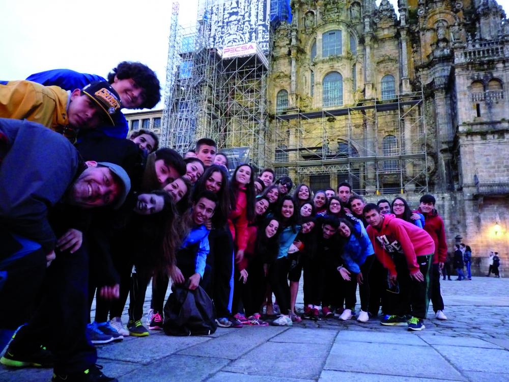 Fin del trayecto: Compostela