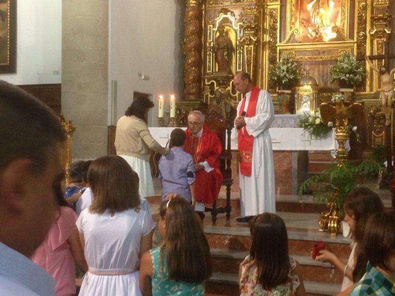 Confirmaciones en las parroquias de Coín y Guaro