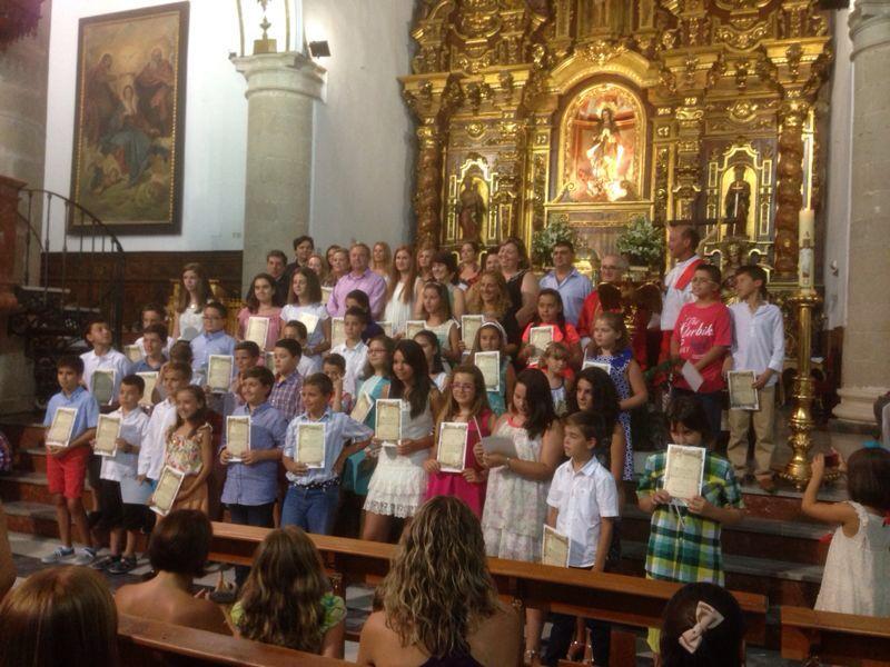Confirmaciones en las parroquias de Coín y Guaro