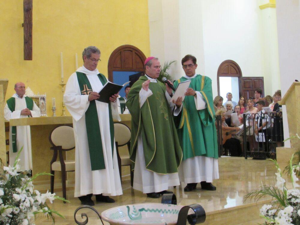 Dedicación del altar de Torrox