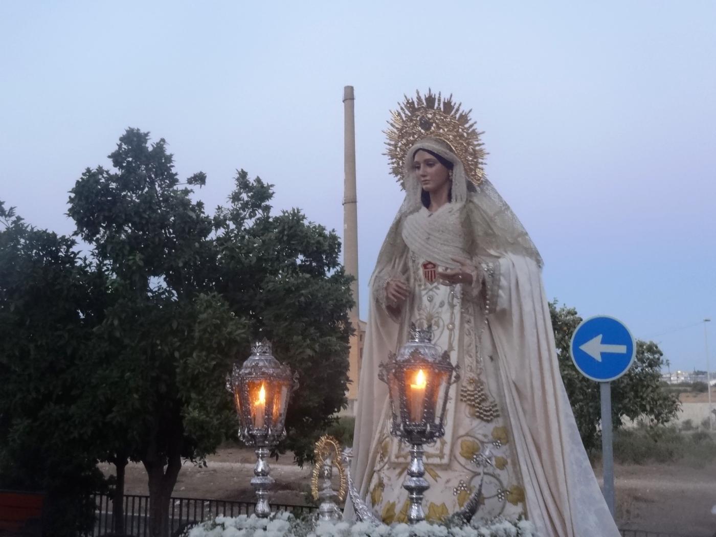  El rosario vespertirno en El Tarajal
