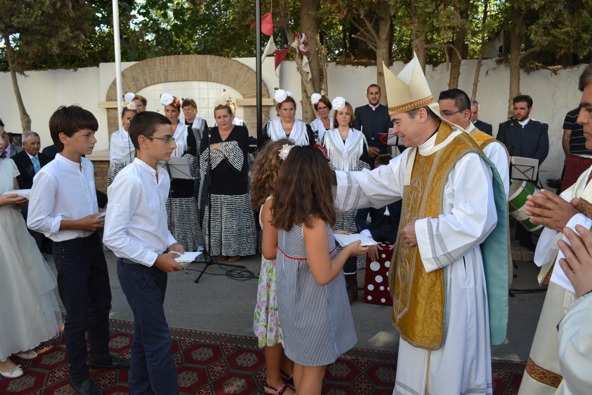 Bobadilla celebra la coronación canónica de su patrona