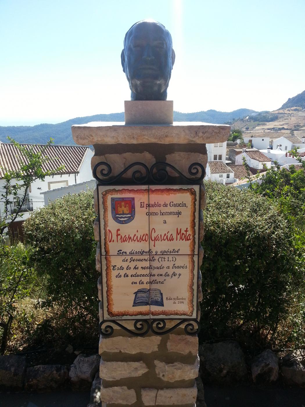 Gaucín rinde homenaje a Francisco García Mota