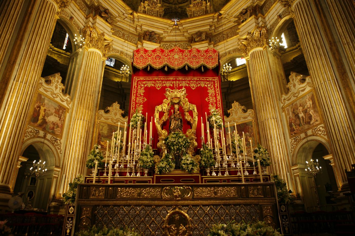 Málaga celebró con fervor el día de su patrona