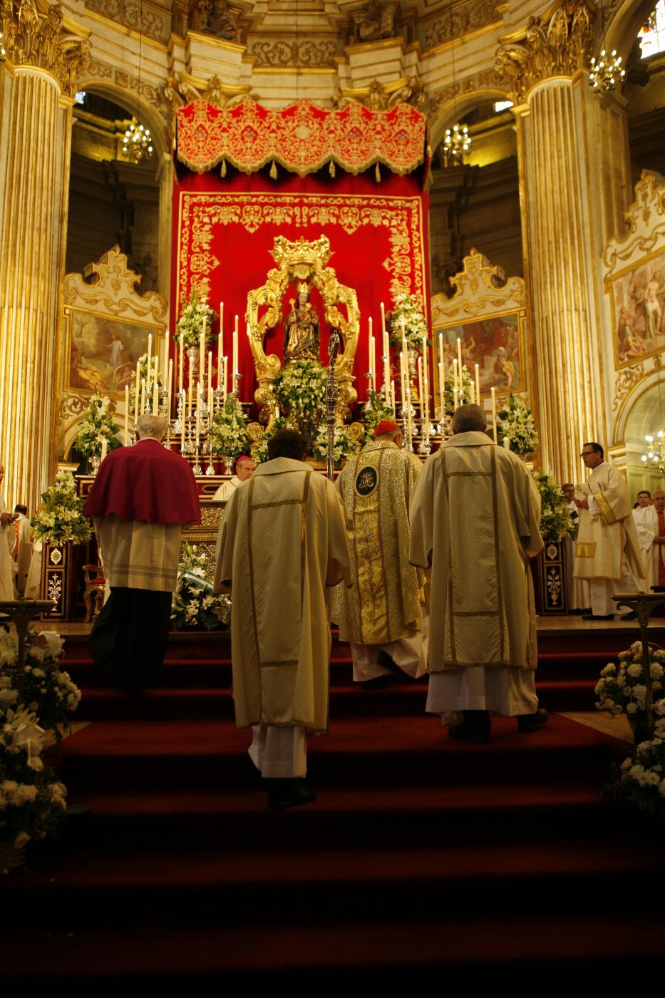 Málaga celebró con fervor el día de su patrona
